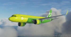 MSFS 2020 Livery Mod: S7 – Siberia Airlines A320Neo Vp-Btb V1.1 (Image #2)