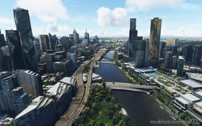 MSFS 2020 Scenery Mod: Melbourne Australia – Lods (Featured)