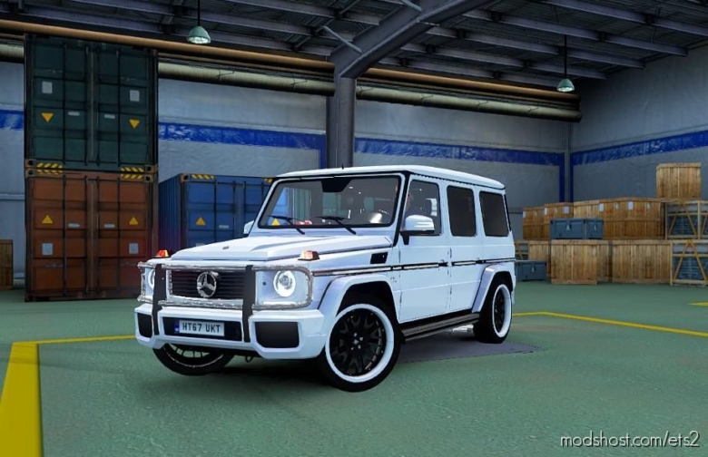 ETS2 Car Mod: Mercedes Benz G Class 1.38 (Featured)