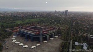 MSFS 2020 Scenery Mod: SAN Siro Stadium (Milan) (Image #2)