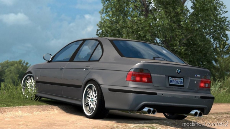 ETS2 Car Mod: BMW M5 E39 V1R40 1.38 (Featured)