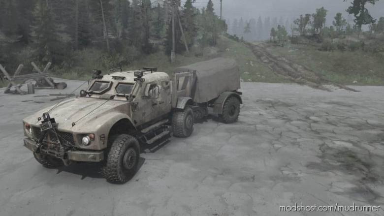 MudRunner Car Mod: Oshkosh M-Atv Mod V08.08.19 (Featured)