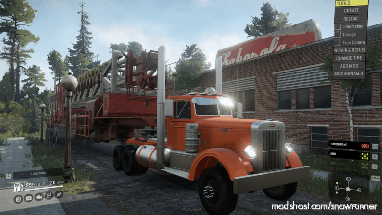 SnowRunner Truck Mod: 1954 Peterbilt 351 V1.0.2 (Featured)