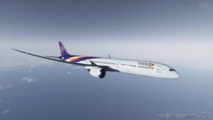 MSFS 2020 Livery Mod: Thai Airways 787-10 (Image #3)