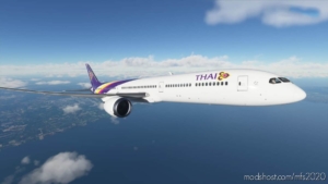 MSFS 2020 Livery Mod: Thai Airways 787-10 (Image #4)