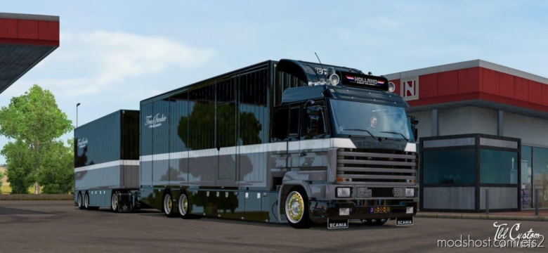 ETS2 Truck Mod: Scania 143M The OLD Pirate 1.38 (Featured)