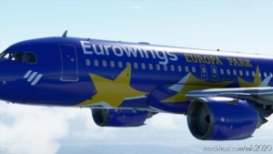 MSFS 2020 Livery Mod: Eurowings’ “Europa Park” (D-Abdq) (Image #2)