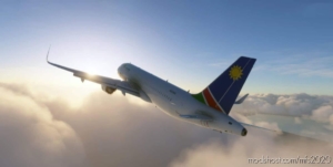 MSFS 2020 Livery Mod: A320 AIR Namibia (Image #2)