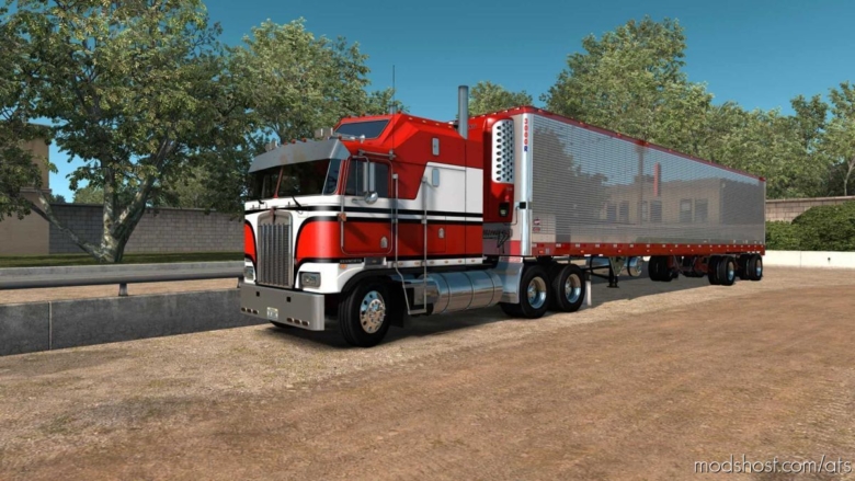 ATS Mod: Kenworth K100-E Truck V1.2.1 1.38 (Featured)