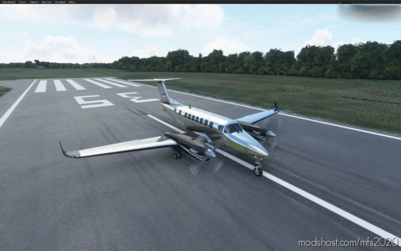 MSFS 2020 Livery Mod: King AIR 350I Metals And Alternate Color Liveries (8 Total) (Featured)