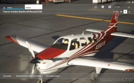 MSFS 2020 Livery Mod: Bonanza Alternate Color Stripes (11 Colors) (Image #2)