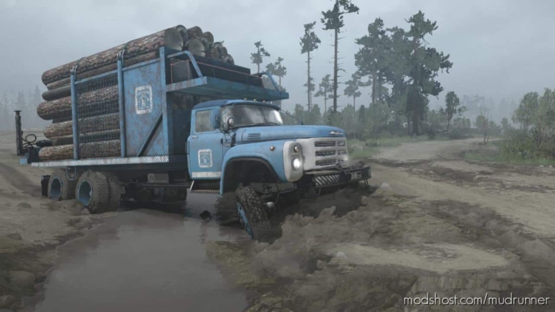 MudRunner Mod: ZIL 133RS Popovich Truck (Featured)