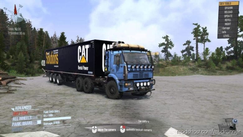 MudRunner Mod: Kamaz 6522 Truck V2.0 (Featured)