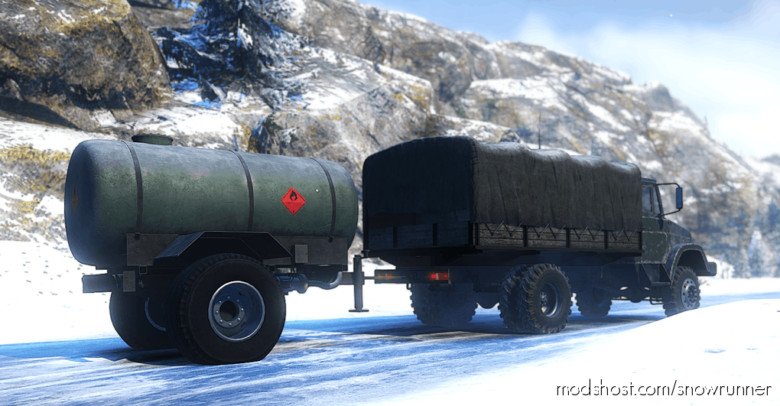 SnowRunner Mod: Poghrims Trailer Pack V (Featured)