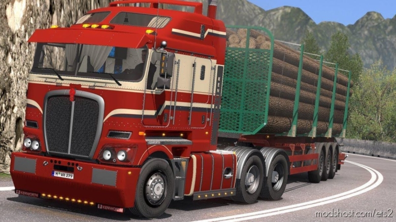 ETS2 Truck Mod: Kenworth K200 V15.0 1.38 (Featured)