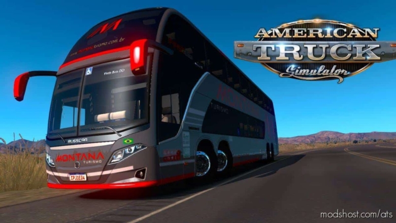 ATS Mod: Busscar Visstabuss DD 8×2 15M 1.38 (Featured)