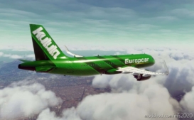 MSFS 2020 Livery Mod: A320 Kulula (Image #2)