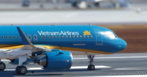 MSFS 2020 Livery Mod: Vietnam Airlines (Image #3)