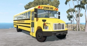 BeamNG Mod: Freightliner FS-65 School BUS V1.1 (Featured)