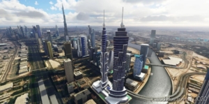 MSFS 2020 Scenery Mod: Dubai City Pack (Image #3)