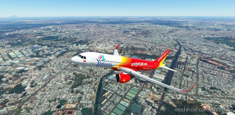 MSFS 2020 Livery Mod: Vietjet AIR (Featured)