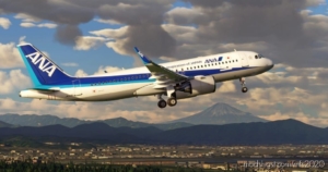 MSFS 2020 Livery Mod: A320Neo ALL Nippon Airways (4K) (Image #3)