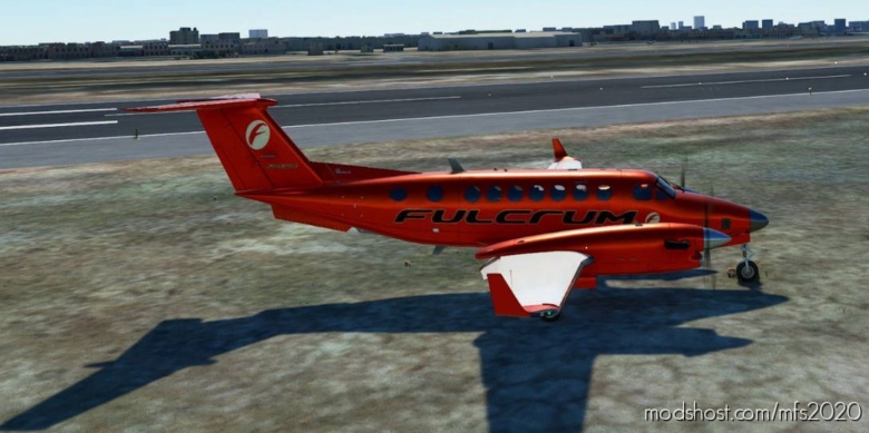 MSFS 2020 Livery Mod: Fulcrum King AIR Copper (Featured)