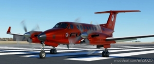 MSFS 2020 Livery Mod: Fulcrum King AIR Copper (Image #2)