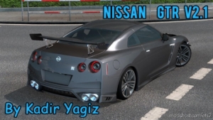 ETS2 Car Mod: Nissan GTR R35 V2.1 Upgrade 1.38 (Image #2)