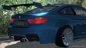 ETS2 Car Mod: BMW M4 F82 V4.1 1.38 (Image #2)