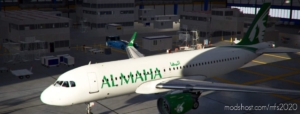 MSFS 2020 Livery Mod: A32N AL Maha Airways (Image #4)