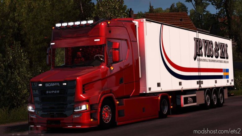 ETS2 Truck Mod: Scania T Nextgen 4×2 1.38 (Featured)