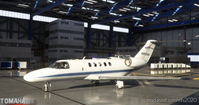 MSFS 2020 Livery Mod: Nasa Cessna Citation CJ4 (Featured)