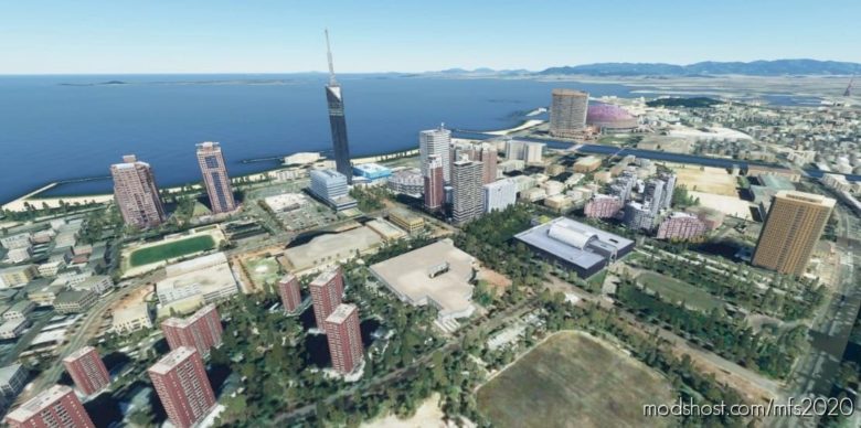 MSFS 2020 Scenery Mod: Fukuoka Japan (Featured)