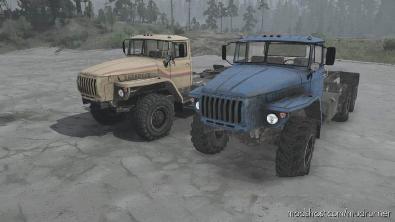 MudRunner Mod: Uralov RSK Pack V04.10.20 (Featured)