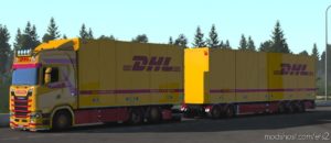 ETS2 Skin Mod: DHL Tandem Reworked V1.2 (Image #2)