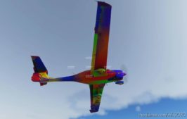 MSFS 2020 Livery Mod: Diamond Da40-Ng “Harlequin” (Image #4)