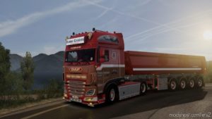 ETS2 Truck Mod: DAF & Trailer Ronny Ceusters 1.38 (Image #2)