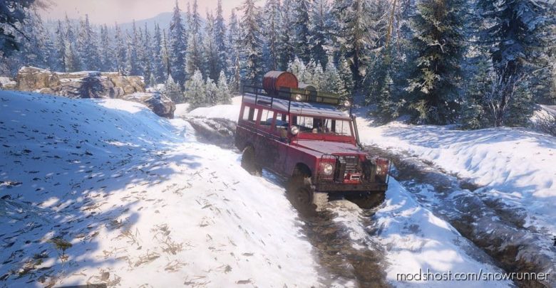 SnowRunner Car Mod: Land Rover Series III “Camel Trophy” V (Featured)