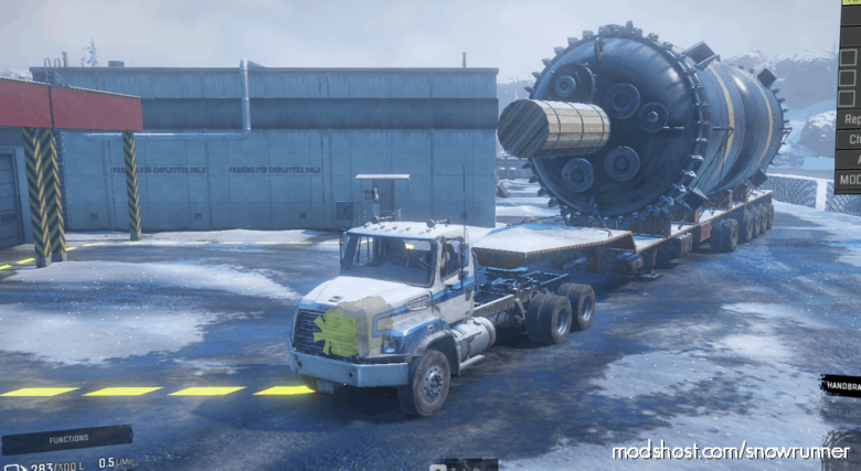 SnowRunner Mod: PTS Only Giant 64000 Liter Fuel Semitrailer (Featured)