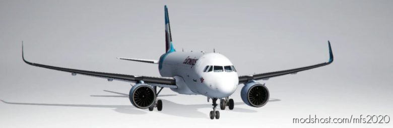 MSFS 2020 Livery Mod: A320Neo Eurowings (Featured)