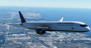 MSFS 2020 Livery Mod: AIR Canada Boesing 787-10 V1.1 (Image #2)