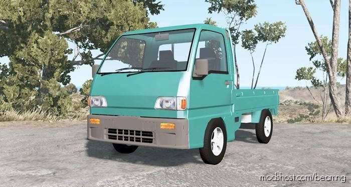 BeamNG Mod: Subaru Sambar 1992 Truck (Featured)