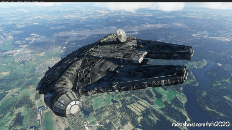 MSFS 2020 Aircraft Mod: Animated Millenium Falcon (Featured)