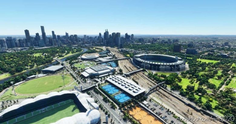 MSFS 2020 Scenery Mod: Melbourne Australia Cityscape V2.0 (Featured)