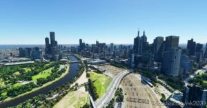 MSFS 2020 Scenery Mod: Melbourne Australia Cityscape V2.0 (Image #3)