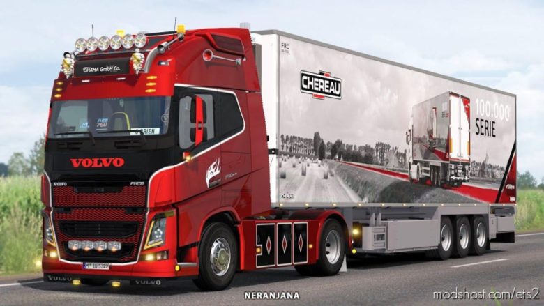 ETS2 Truck Mod: Volvo FH 2009/2012 Mega Tuning 1.38 (Featured)