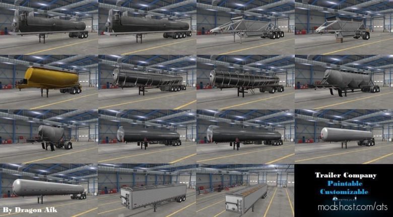 ATS Mod: Trailers Company Owned Mp-Sp (Featured)