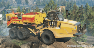 SnowRunner Truck Mod: Enhanced CAT 745C “Wendigo” M181 (Image #3)