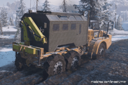 SnowRunner Truck Mod: Enhanced CAT 745C “Wendigo” M181 (Image #4)